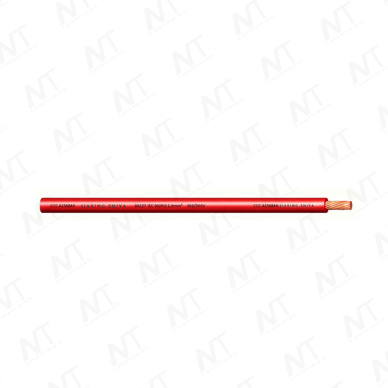 60227 IEC 06（RV）300/500V Одножильный гибкий провод без оболочки