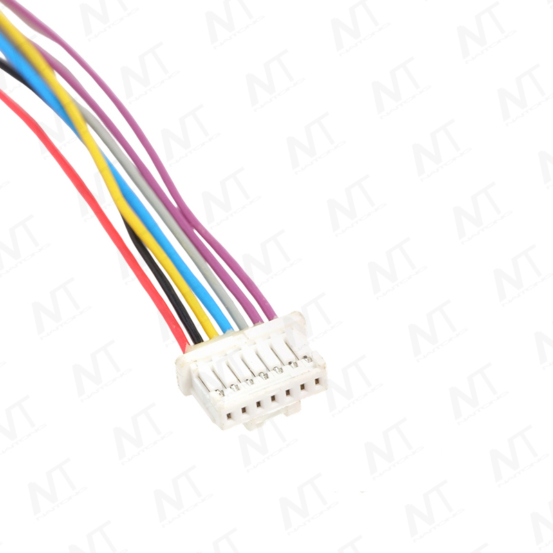 PH2.0 8-контактный одноконтактный жгут проводов из радужной ленты