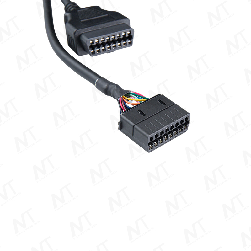 Диагностический Y-образный кабель OBD2 «папа-мама»
