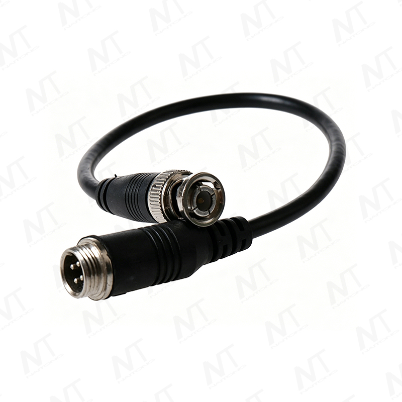 Коаксиальный кабель SMA-MCX RF (посеребренный коаксиальный кабель RG178) / Промышленный водонепроницаемый коаксиальный сигнальный провод BNC-M12