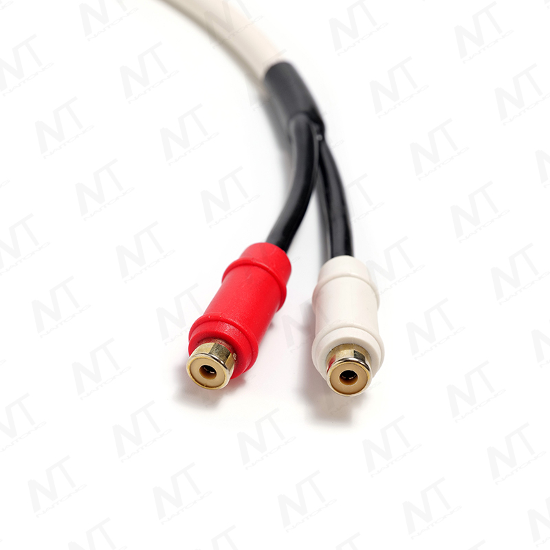 Встроенный в автомобиль/морскую среду жгут проводов USB+3,5 мм аудио+RCA аудио/жгут проводов RCA