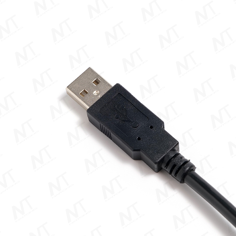 Двойной ферритовый кольцевой USB-кабель для передачи данных EMI «папа-папа»