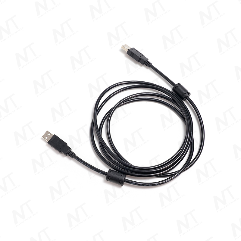 Двойной ферритовый кольцевой USB-кабель для передачи данных EMI «папа-папа»