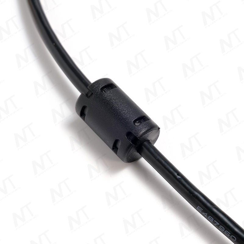 Двойной ферритовый кольцевой USB-кабель для передачи данных EMI «папа-папа»