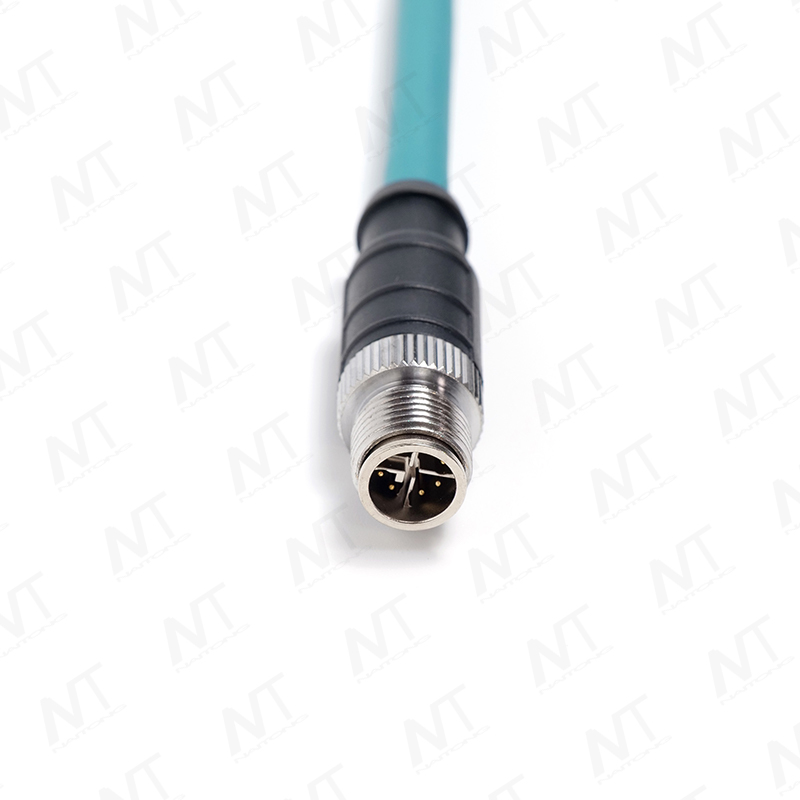 Кольцевой промышленный кабель Ethernet RJ45-M12 / Кабель медицинского оборудования