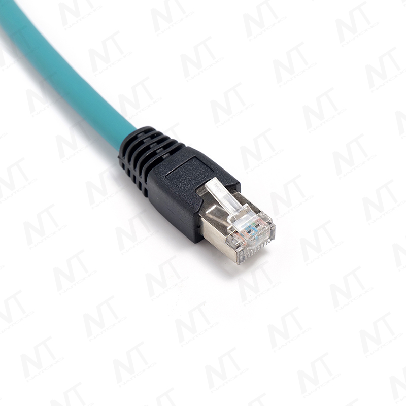 Кольцевой промышленный кабель Ethernet RJ45-M12 / Кабель медицинского оборудования