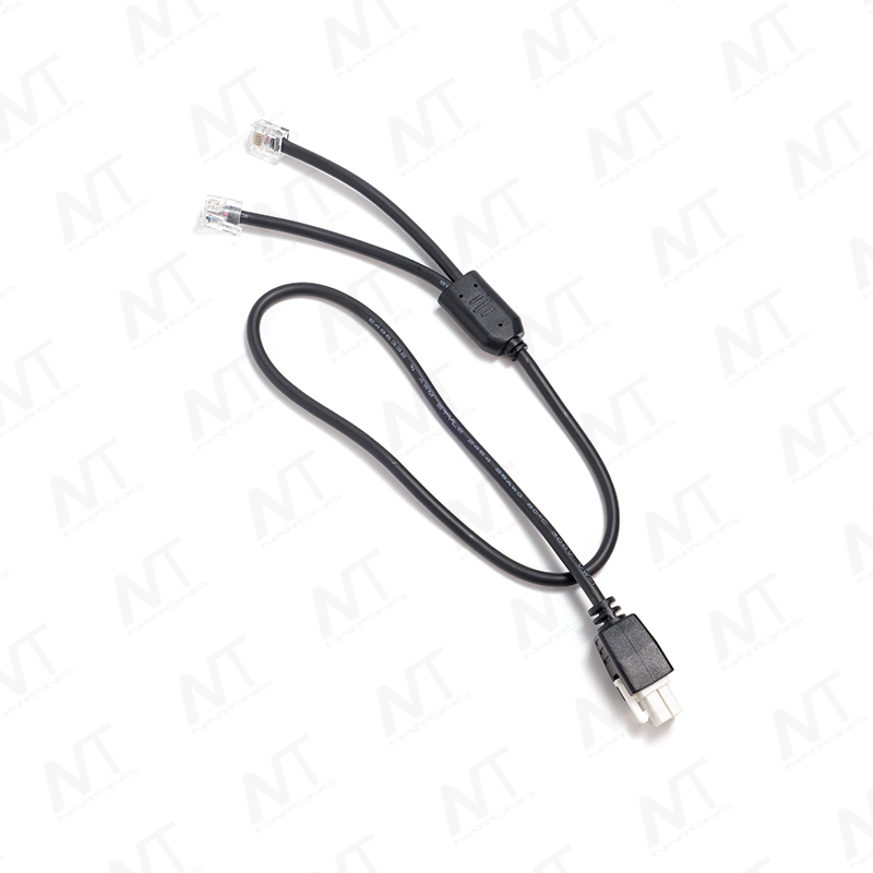 MOLEX5557 6-контактный штекерный разъем для двух проводов распределения сигнала умного дома RJ11 1-к-2
