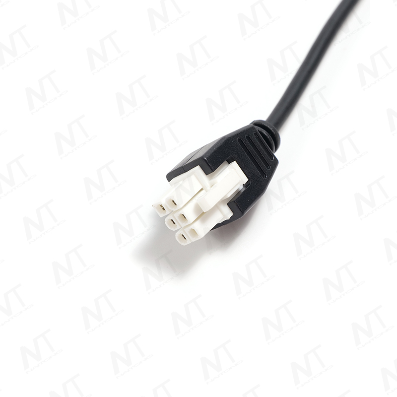 MOLEX5557 6-контактный штекерный разъем для двух проводов распределения сигнала умного дома RJ11 1-к-2