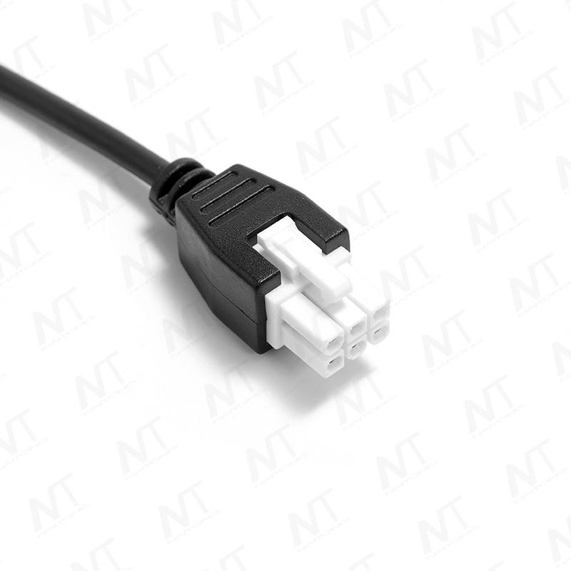 MOLEX5557 6-контактный штекерный разъем для двух проводов распределения сигнала умного дома RJ11 1-к-2