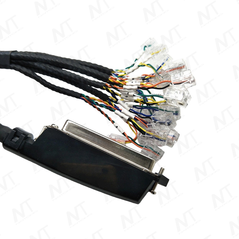 Многоканальный распределительный жгут проводов CN50 (SCSI50) - RJ11
